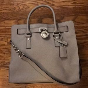 Michael Kors Saffiano Hamilton Large Tote